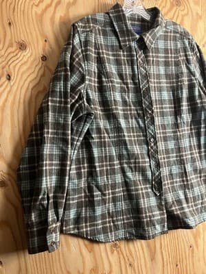 Pendleton Womens XL Rare 1945 Circa Vtg 90 Ninety Years Ombre Wool Shirt Jacket - Thumbnail 3