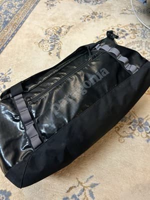 Patagonia Black Hole Duffel 60L Strava 49341 FA16 Glossy TPU Travel Bag Backpack - Thumbnail 3