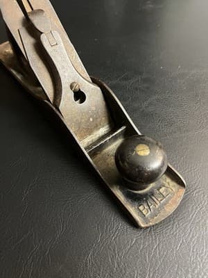 VTG Stanley Bailey No. 5 Smooth Bottom Jack Plane 14 inch Planer Antique - Thumbnail 2