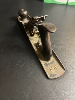 VTG Stanley Bailey No. 5 Smooth Bottom Jack Plane 14 inch Planer Antique - Thumbnail 5