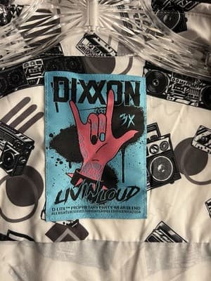 Dixxon Flannel Company Livin Loud OG Party Shirt Mens 3XL Speaker Box Rare 3X - Thumbnail 3