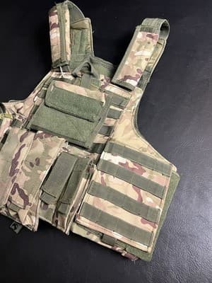 Heavy Duty Tactical Vest Load-bearing Army Molle Camo Airsoft Combat Ammo - Thumbnail 2
