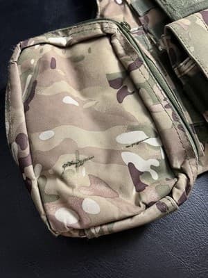 Heavy Duty Tactical Vest Load-bearing Army Molle Camo Airsoft Combat Ammo - Thumbnail 6