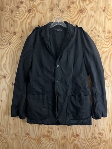 RARE John Varvatos Distressed Sports Coat Jacket Mens L Garment Blazer Button Up - Image 1