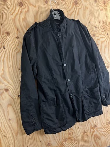 RARE John Varvatos Distressed Sports Coat Jacket Mens L Garment Blazer Button Up - Thumbnail 3