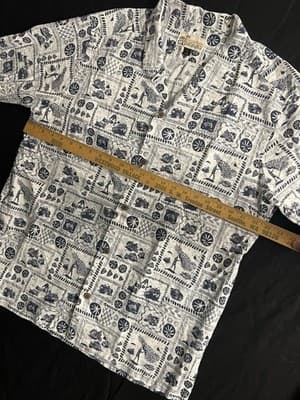 Limited Edition Patagonia Pataloha Opihi Mens L Hawaiian Shirt Hemp Fishing Sea - Thumbnail 10