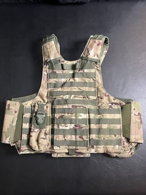 Heavy Duty Tactical Vest Load-bearing Army Molle Camo Airsoft Combat Ammo - Thumbnail 15