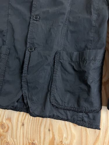 RARE John Varvatos Distressed Sports Coat Jacket Mens L Garment Blazer Button Up - Thumbnail 7