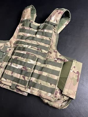 Heavy Duty Tactical Vest Load-bearing Army Molle Camo Airsoft Combat Ammo - Thumbnail 16