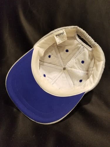 Vintage Pepsi Hat Cap Snapback Cola Stretch Adult One Size OSFA Baseball Soda - Thumbnail 10