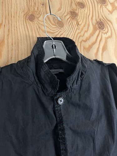 RARE John Varvatos Distressed Sports Coat Jacket Mens L Garment Blazer Button Up - Thumbnail 4