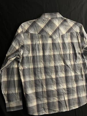 NEW Pendleton Frontier Aztec Pearl Snap Shirt Men's XL Western Long Sleeve Plaid - Thumbnail 12