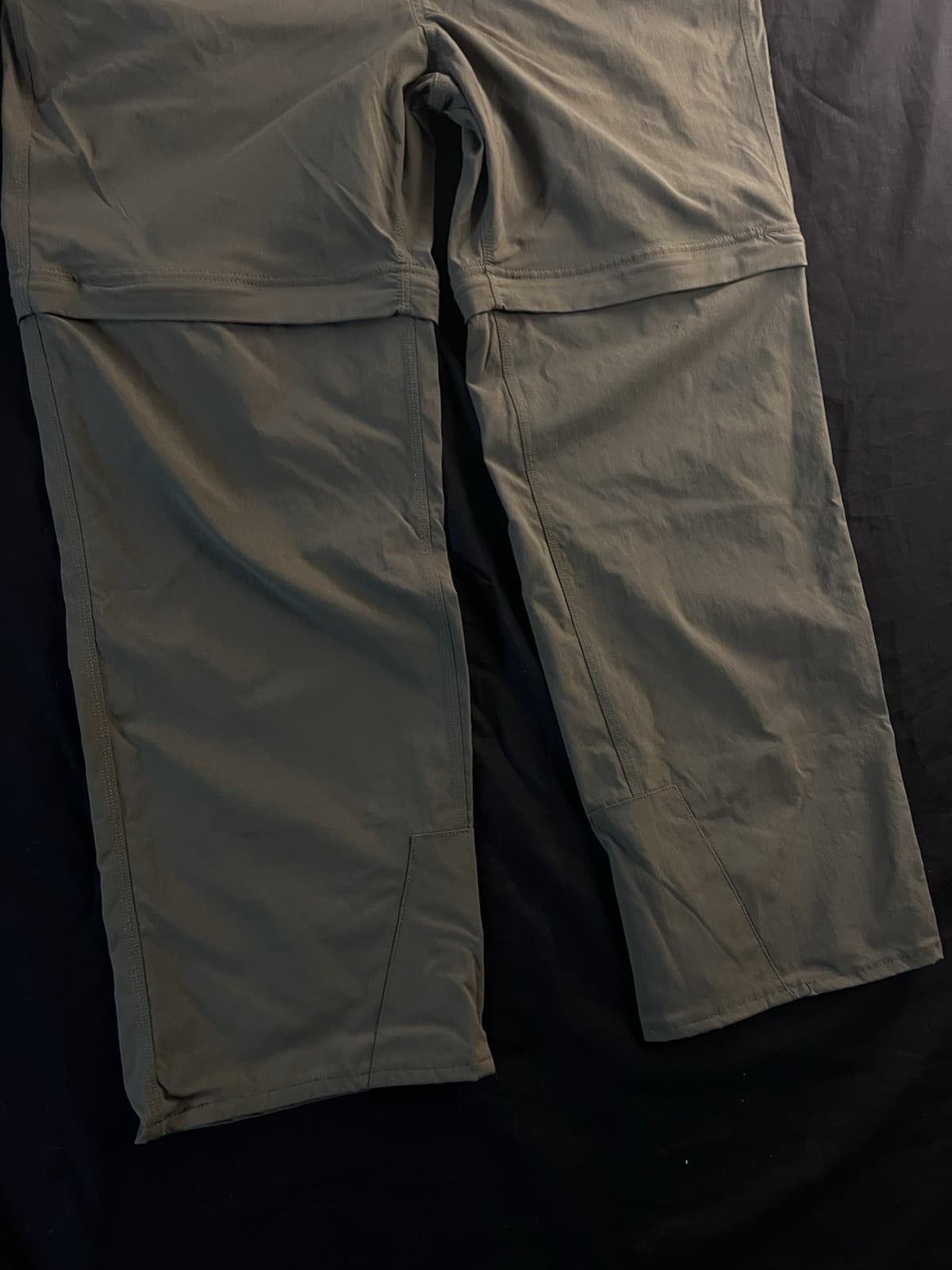 Filson Mens 40x30 Lightweight Trekking Pants Convertible Shorts Evergreen Hiking - Thumbnail 3