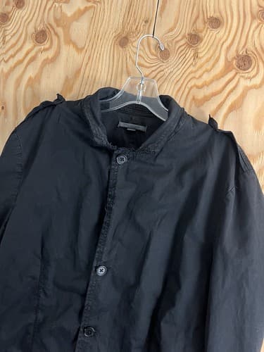 RARE John Varvatos Distressed Sports Coat Jacket Mens L Garment Blazer Button Up - Thumbnail 12