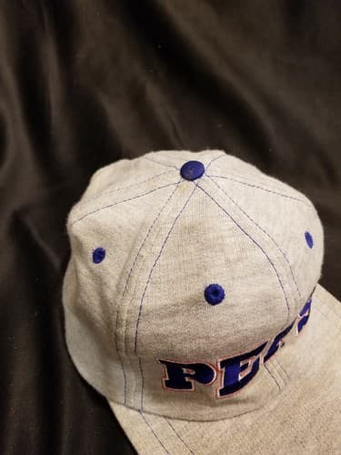 Vintage Pepsi Hat Cap Snapback Cola Stretch Adult One Size OSFA Baseball Soda - Thumbnail 8
