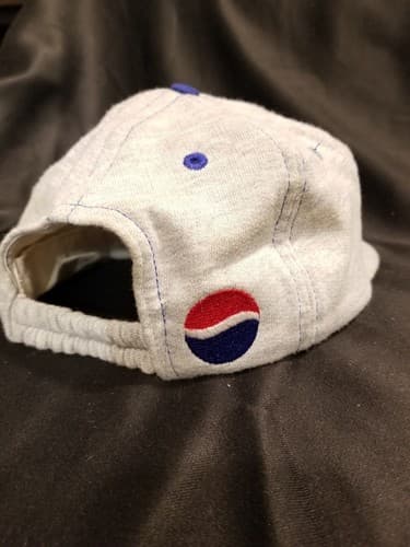 Vintage Pepsi Hat Cap Snapback Cola Stretch Adult One Size OSFA Baseball Soda - Thumbnail 2