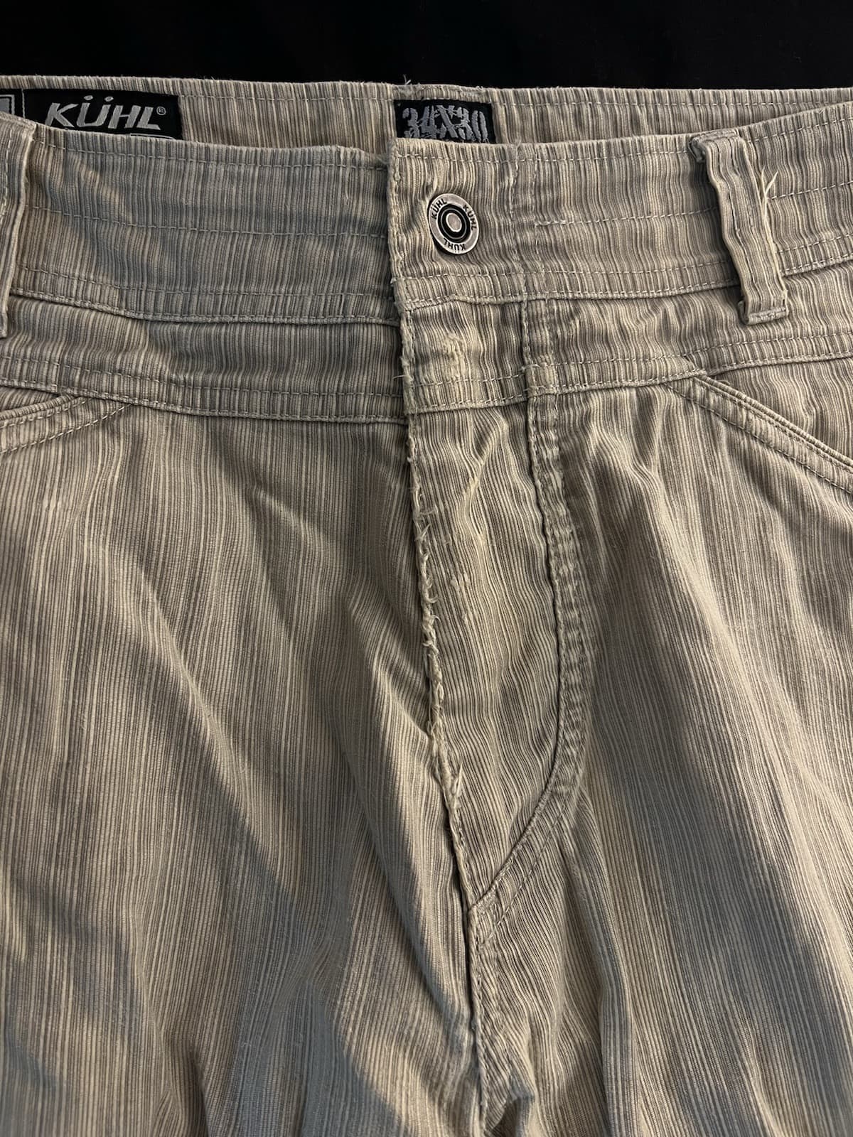 Kuhl Pants Mens 34x30 Crag Series Beige Cotton Outdoor Workwear Climbing Hiking - Thumbnail 5
