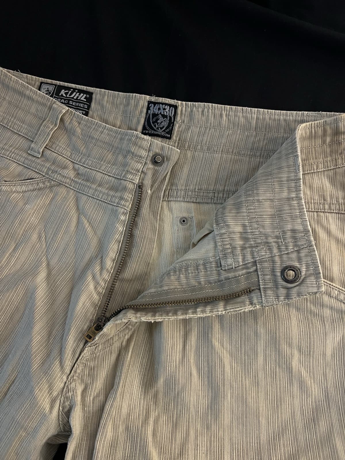 Kuhl Pants Mens 34x30 Crag Series Beige Cotton Outdoor Workwear Climbing Hiking - Thumbnail 6