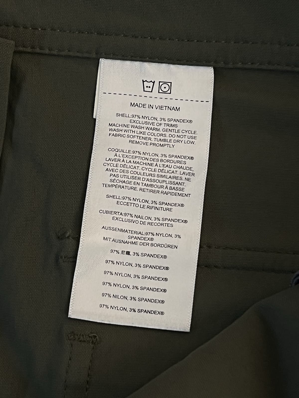 Filson Mens 40x30 Lightweight Trekking Pants Convertible Shorts Evergreen Hiking - Thumbnail 6