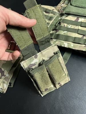 Heavy Duty Tactical Vest Load-bearing Army Molle Camo Airsoft Combat Ammo - Thumbnail 23