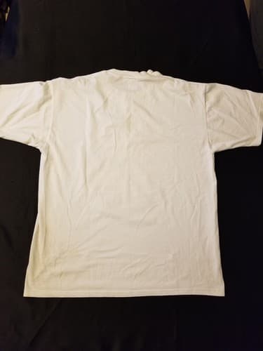 Vintage 90's Retro Vancouver Canada Mens XL White Shirt USA Jerzees Purple White - Thumbnail 5