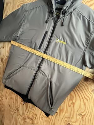 Fortress Insulated Aeris Inside L-M Jacket All Weather Hoody Full Zip Coat Grey - Thumbnail 8