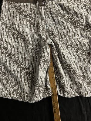 VTG Pataloha Patagonia Board Shorts Mens 34 Swim Trunks Nylon Lace Up Pocket AOP - Thumbnail 10