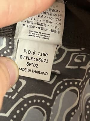 VTG Pataloha Patagonia Board Shorts Mens 34 Swim Trunks Nylon Lace Up Pocket AOP - Thumbnail 7