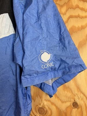 VTG Duke Blue Devils M Collegiate Jacket Windbreaker Anorak Hoody Short Sleeve - Thumbnail 8