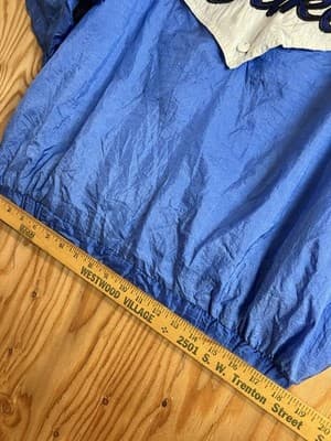 VTG Duke Blue Devils M Collegiate Jacket Windbreaker Anorak Hoody Short Sleeve - Thumbnail 12