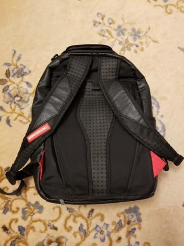 SPRAYGROUND Limited Edition Keep It 100 Backpack Black Bag RARE 18x6x12 - Thumbnail 7