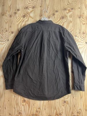 Cc Filson Field Flannel Shirt Mens L Cotton Button Up Cigar Brown Home Depot - Thumbnail 9