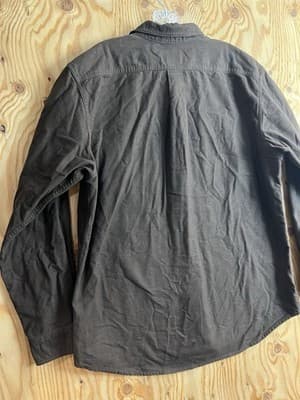 Cc Filson Field Flannel Shirt Mens L Cotton Button Up Cigar Brown Home Depot - Thumbnail 10