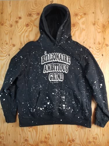 Billionaire Boys Club Ambitious Grind Paint Splatter Sweatshirt Hoodie Mens XXL - Image 1