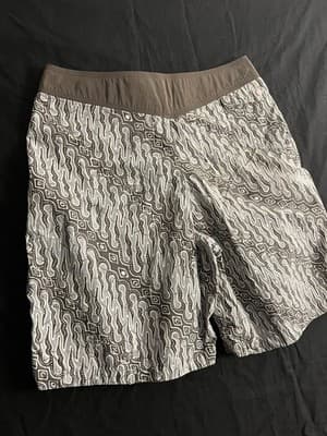VTG Pataloha Patagonia Board Shorts Mens 34 Swim Trunks Nylon Lace Up Pocket AOP - Thumbnail 12