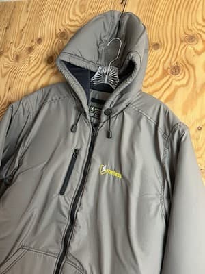 Fortress Insulated Aeris Inside L-M Jacket All Weather Hoody Full Zip Coat Grey - Thumbnail 2