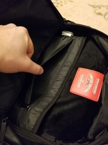 SPRAYGROUND Limited Edition Keep It 100 Backpack Black Bag RARE 18x6x12 - Thumbnail 15