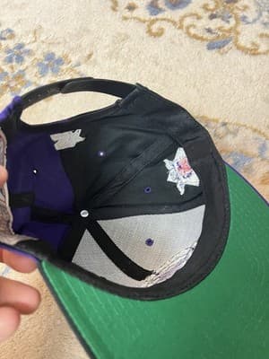 VTG Starter COLORADO ROCKIES 90s Snap Back Baseball Cap Hat National League - Thumbnail 11