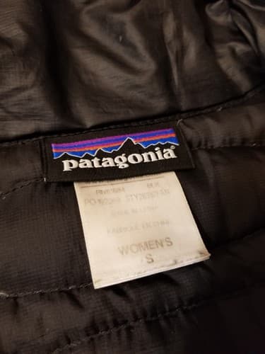 Patagonia Fiona Parka Puffer Womens S Black Jacket 600 Fill Duck Down Puff Coat - Thumbnail 5