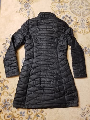 Patagonia Fiona Parka Puffer Womens S Black Jacket 600 Fill Duck Down Puff Coat - Thumbnail 6