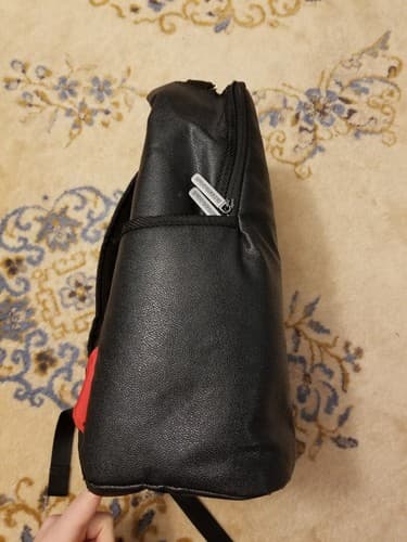 SPRAYGROUND Limited Edition Keep It 100 Backpack Black Bag RARE 18x6x12 - Thumbnail 5