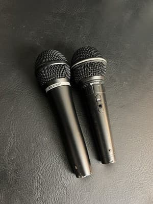 VTG Set Of 2 Microphone Gemini GM-26 Dynamic LO Z + Digital Reference DR-VX1 Lot - Image 1