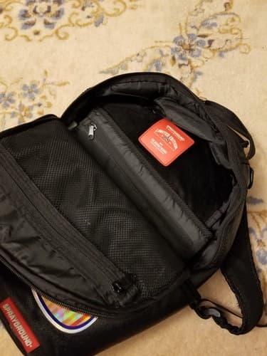 SPRAYGROUND Limited Edition Keep It 100 Backpack Black Bag RARE 18x6x12 - Thumbnail 11