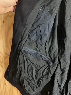 Paul & Shark Yachting Loro Piana Wool & Cashmere Navy Harrington Jacket Coat L - Thumbnail 7