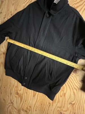 Paul & Shark Yachting Loro Piana Wool & Cashmere Navy Harrington Jacket Coat L - Thumbnail 10