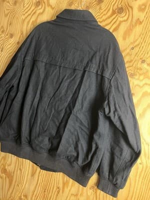 Paul & Shark Yachting Loro Piana Wool & Cashmere Navy Harrington Jacket Coat L - Thumbnail 14