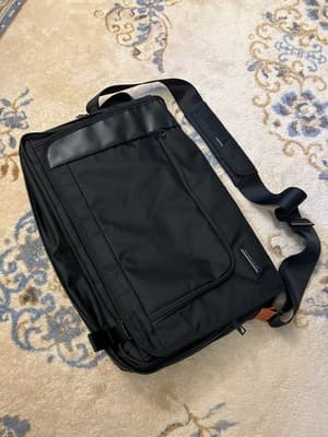 Briggs & Riley Verb Dispatch Messenger Expandable Laptop Bag VB204-4 Blk Pockets - Thumbnail 2