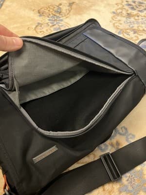 Briggs & Riley Verb Dispatch Messenger Expandable Laptop Bag VB204-4 Blk Pockets - Thumbnail 5