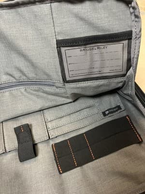 Briggs & Riley Verb Dispatch Messenger Expandable Laptop Bag VB204-4 Blk Pockets - Thumbnail 10