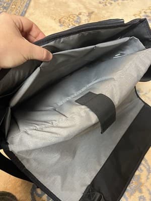 Briggs & Riley Verb Dispatch Messenger Expandable Laptop Bag VB204-4 Blk Pockets - Thumbnail 11